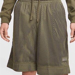 $100 Nike Men’s L Dri-FIT Devin Booker Basketball Shorts Green Mesh HJ3901-222